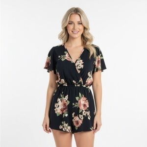 Band of Gypsies floral romper size medium